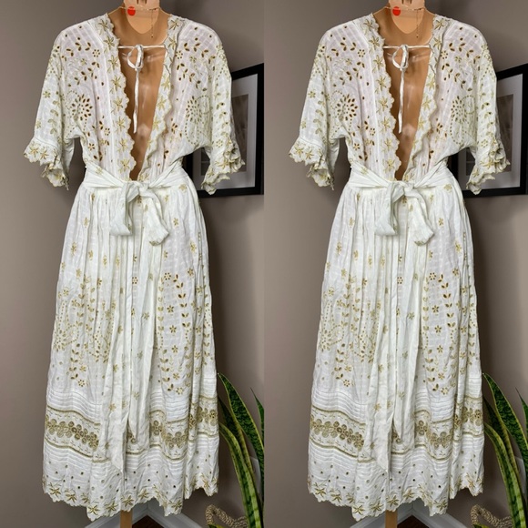 LoveShackFancy Augusta Dress x Free People - Picture 11 of 12